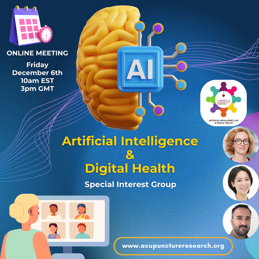 SAR AI & Digital Health SIG Meeting December 2024